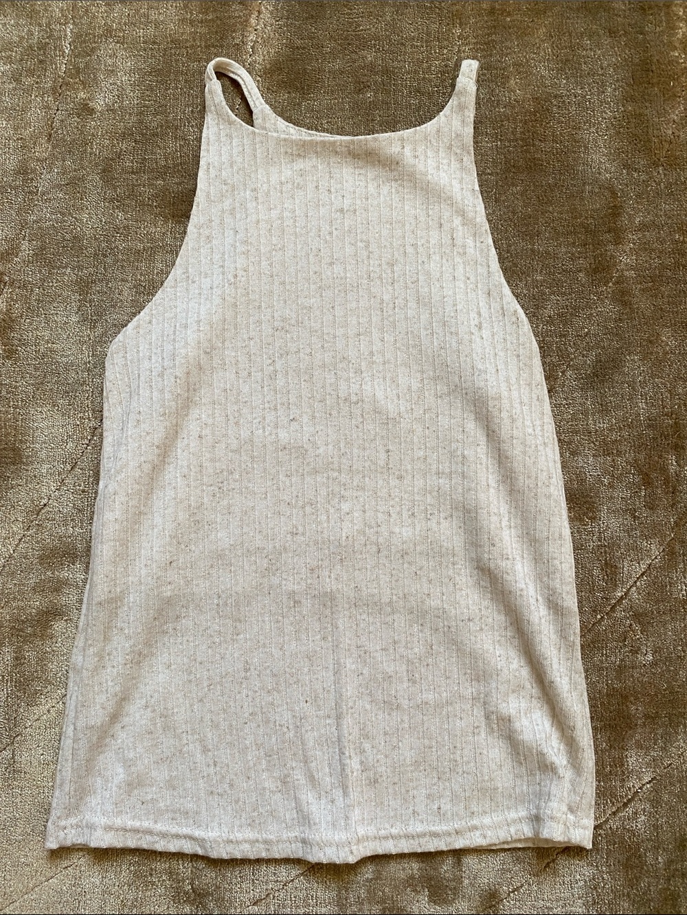 Everyday Ribbed Tank Top - Cream